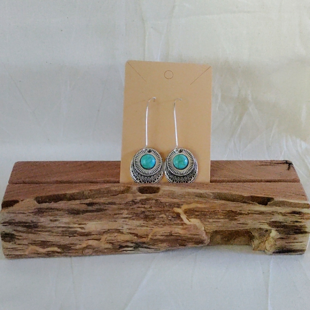Western Silver Earrings